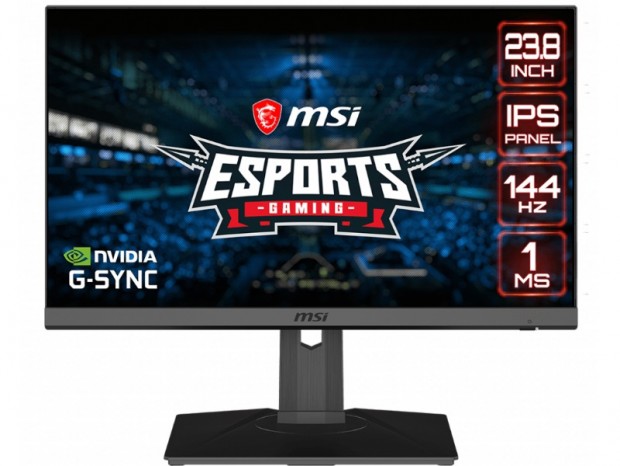 G-Sync Compatible対応の23.8型IPSゲーミング液晶、MSI「Optix MAG245R」