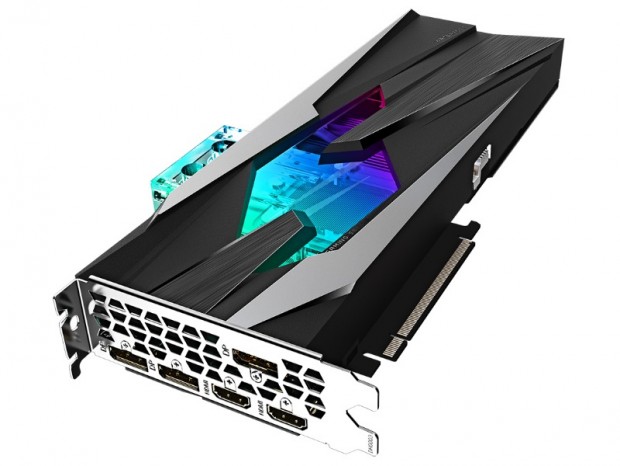 ヒートパイプ内蔵ウォーターブロックを搭載したGeForce RTX 3080がGIGABYTEから