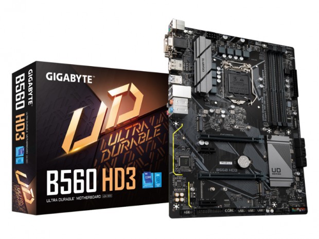4系統のディスプレイ出力を備えたエントリーATXマザーボード、GIGABYTE「B560 HD3」