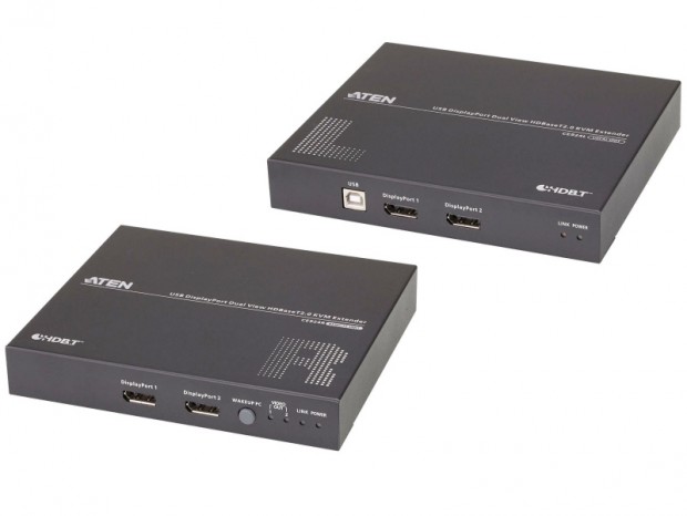 4K/オーディオ/USB/RS-232Cをケーブル1本で100m延長できるエクステンダーがATENから