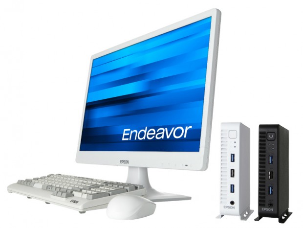 約150mm角のTiger Lake搭載超小型デスクトップPC、エプソン「Endeavor ST50」