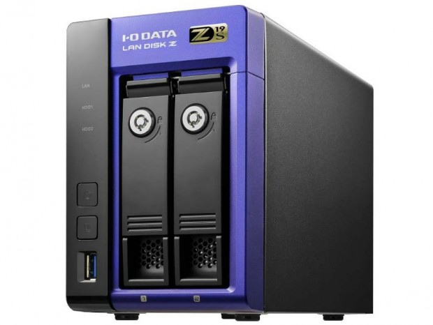 10G LANとCore i3を搭載した高性能2ベイNAS、アイ・オー・データ「HDL2-Z19SI3A」