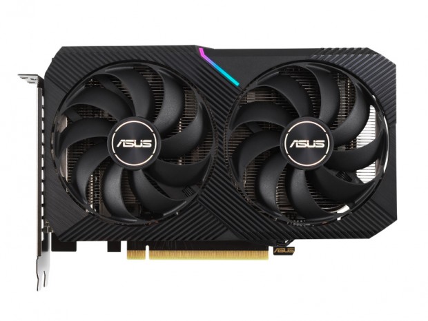 ASUS、カード長200mmのGeForce RTX 3060 OC「DUAL-RTX3060-O12G」
