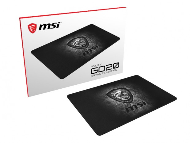 正確なトラッキングができるゲーミングマウスパッド、MSI「AGILITY GD20」