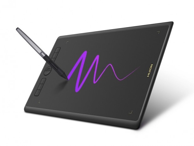 Huion、8,192段階筆圧感知の薄型・軽量ペンタブレット「Inspiroy H610X」など3製品