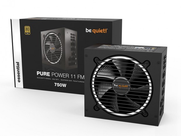 be quiet!、静音ファン搭載のフルモジュラーGOLD電源「PurePower 11 FM」など3製品