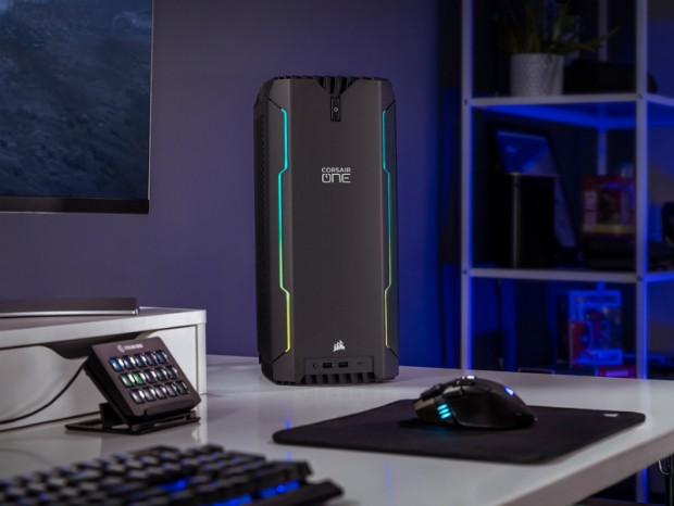 Ryzen 9 5900XとRTX 3080搭載のデュアル水冷小型ゲーミングPC「CORSAIR