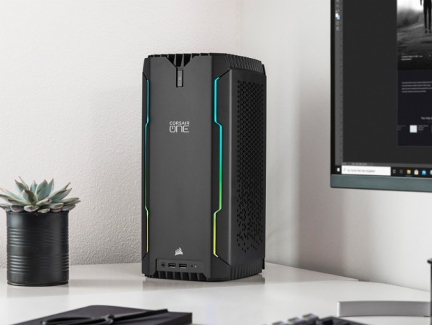 Ryzen 9 5900XとRTX 3080搭載のデュアル水冷小型ゲーミングPC「CORSAIR