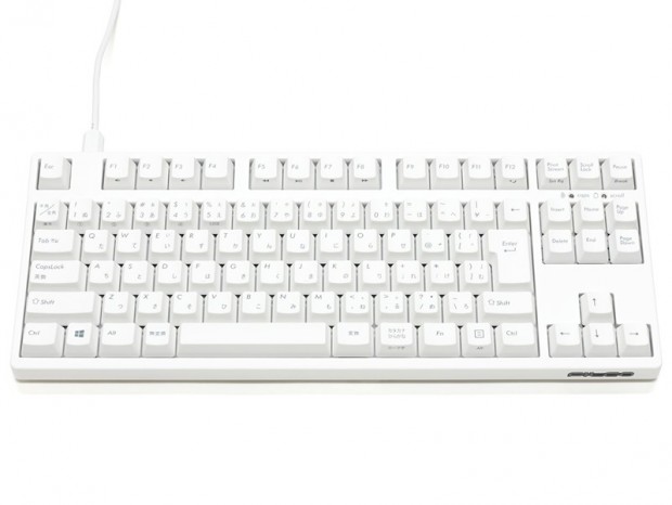ダイヤテック、有線・無線両対応の純白メカニカル「Majestouch Convertible 2 HAKUA」