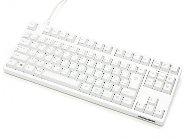 ダイヤテック、有線・無線両対応の純白メカニカル「Majestouch Convertible 2 HAKUA」