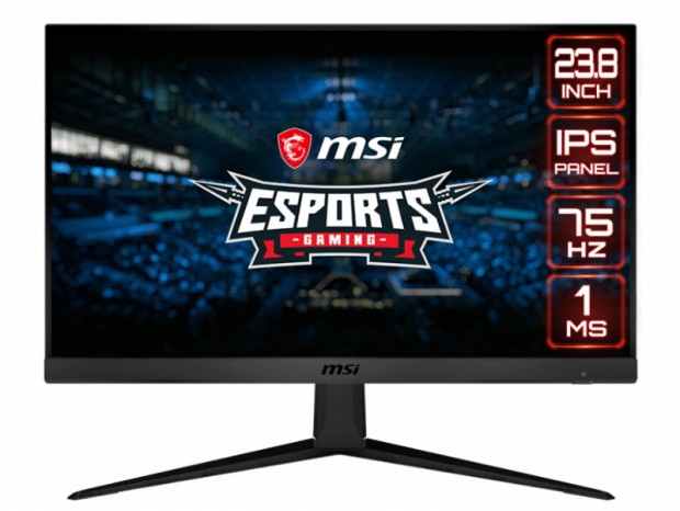 MSI、応答速度1msのIPSゲーミング液晶「Optix G241V E2」を税込約1.6万円で発売