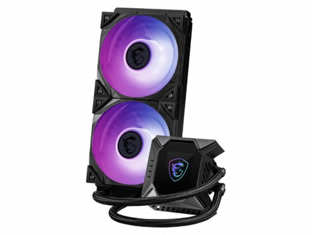 LCD搭載のオールインワン水冷、MSI「MPG CORELIQUID K」に240mmモデル追加
