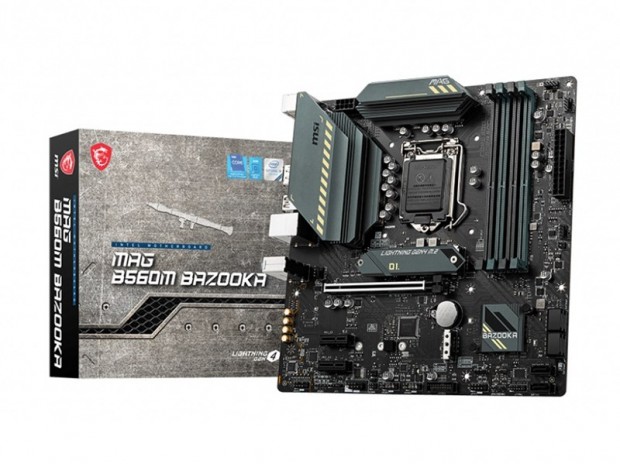 MSI、高コスパなB560チップ搭載のMicroATXマザーボード「MAG B560M BAZOOKA」