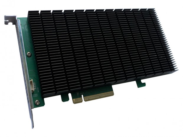 4枚のNVMe M.2 SSDを搭載できるRAIDコントローラ、HighPoint「SSD6204」