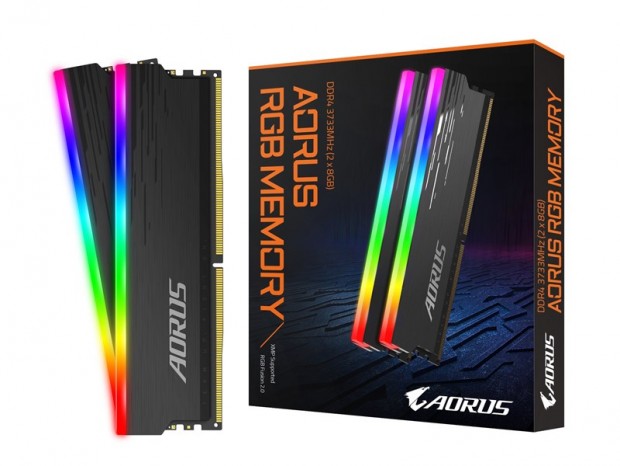 GIGABYTE、最大3,800MHzの独自ブーストに対応する「AORUS RGB Memory」新モデル
