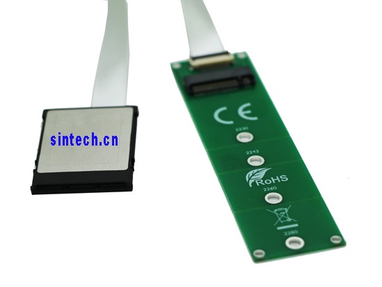 Sintech、一眼レフにフルスピードのNVMe SSDを接続できる変換ケーブル発売