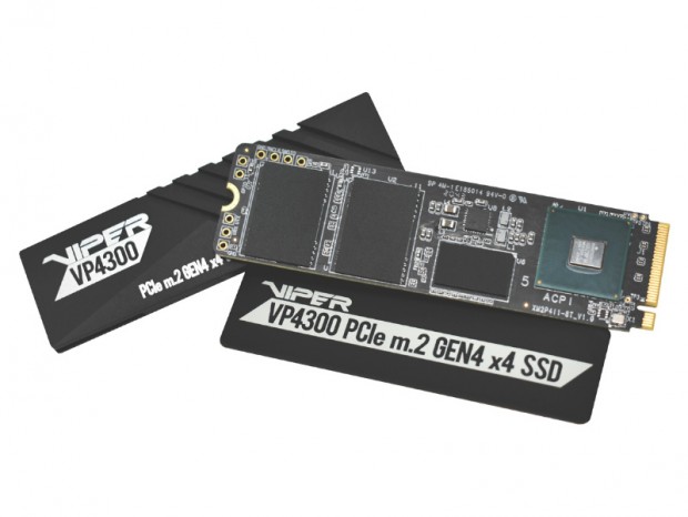 2種類のヒートシンクが付属するPCIe4.0 SSD、Patriot「Viper VP4300」