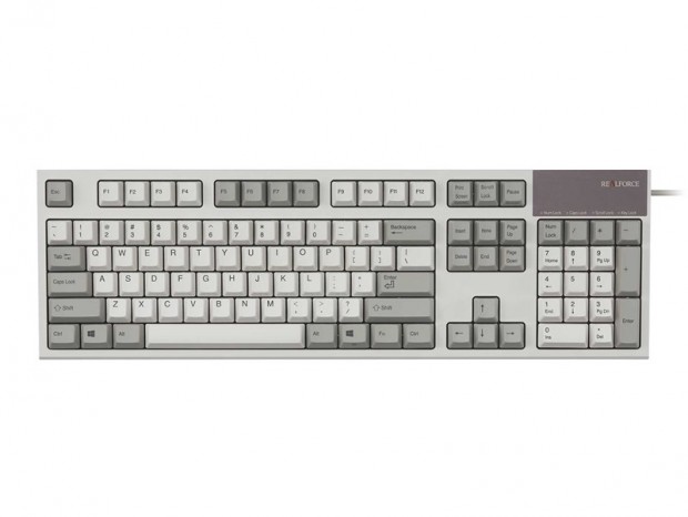 東プレ、英語配列の静音モデルなど一部「REALFORCE」シリーズの製造を