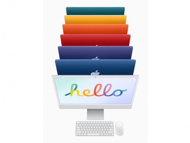 24型の新「iMac」発表。M1チップ搭載でスリムに大変身