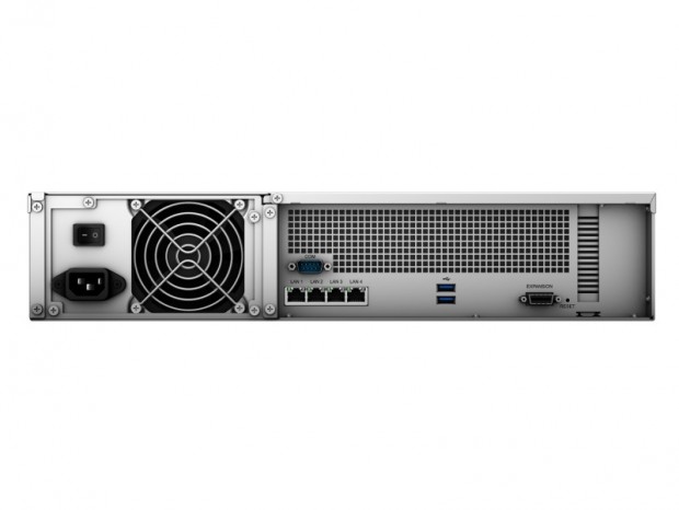 最大転送2,200MB/secの12ベイ2UラックマウントNASキットがSynologyから