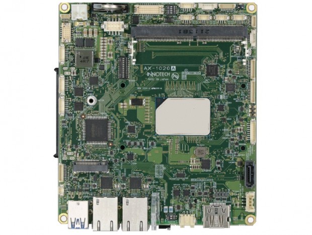 イノテック、国内製造のAtom x6000E搭載小型マザーボード「AX-1020」