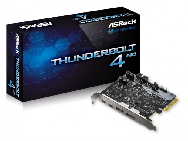 ASRock、Thunderbolt 4を2ポート増設できる「Thunderbolt 4 AIC」発売