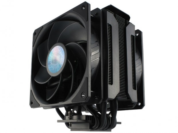全身真っ黒のデュアルファンサイドフロー、Cooler Master「MasterAir MA612 Stealth」