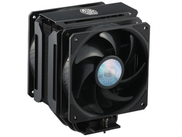 全身真っ黒のデュアルファンサイドフロー、Cooler Master「MasterAir MA612 Stealth」