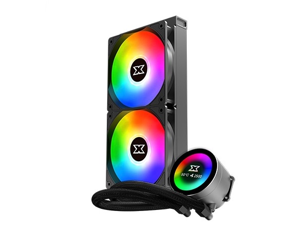 OLEDを搭載した240mmラジエター採用のオールインワン水冷、XIGMATEK「FROZR-O 240」