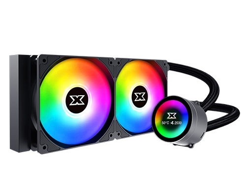 OLEDを搭載した240mmラジエター採用のオールインワン水冷、XIGMATEK「FROZR-O 240」