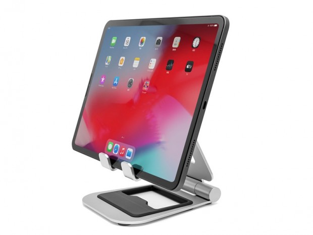13インチもOK、ビッグサイズの折りたたみスタンド「BIG DOUBLE SWING-STAND BY ME」