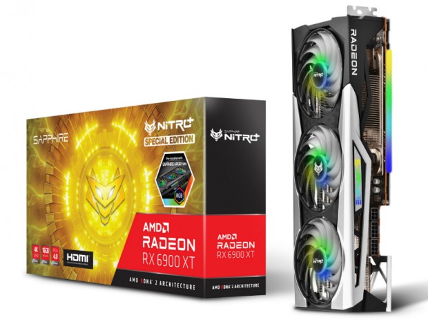SAPPHIRE「NITRO+ Radeon RX 6900 XT」に、動作クロックを高めたSpecial Edition追加