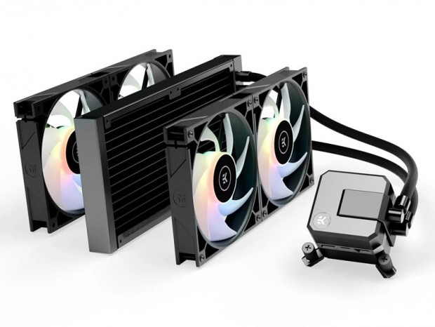 EK、4つのファンを搭載した280mmサイズのオールインワン水冷「EK-AIO Elite 280 D-RGB」