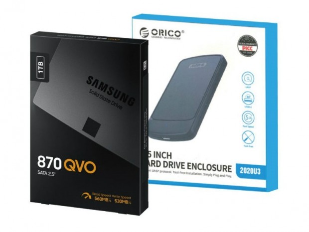 Samsung、SATA3.0 SSD「870 QVO」に外付けケースバンドルモデル追加