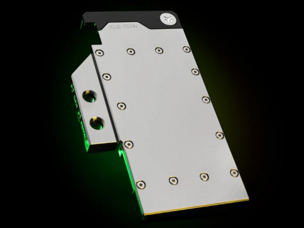 真鍮製トップカバーを採用するRTX 3090/3080向けウォーターブロックがEKWBから