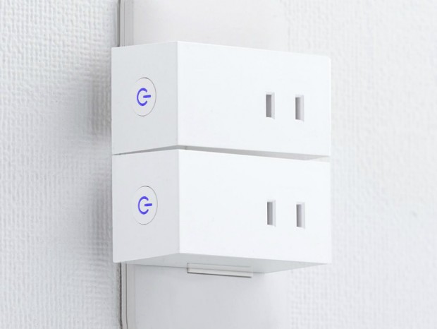 家電の電源が遠隔操作でON/OFFできるシンプルなスマートプラグがサンワダイレクトから