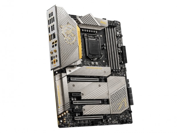 24金の金箔をあしらったプレミアムマザー、MSI「MEG Z590 ACE GOLD EDITION」発売