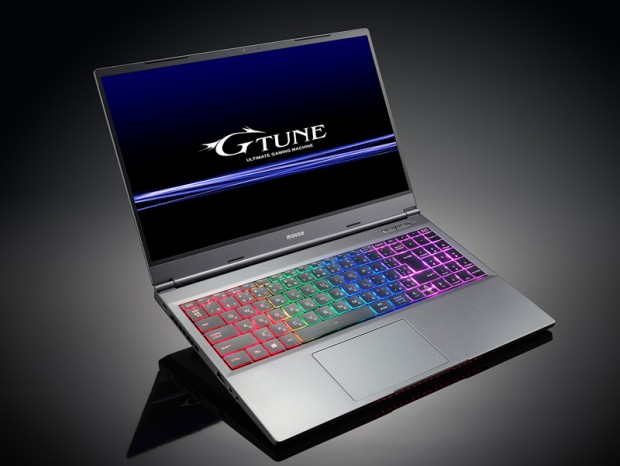 G-Tune、GeForce RTX 3060 Laptop搭載の15.6型165Hz液晶ノート「G-Tune E5-165」
