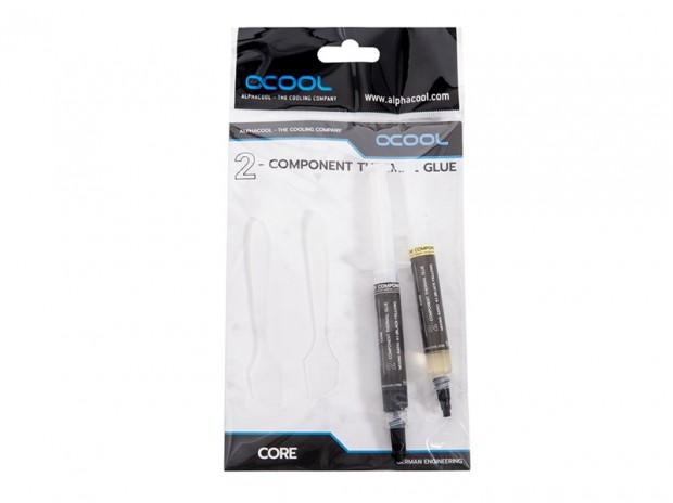 Alphacool、留め具不要でクーラーを固定できる熱伝導性接着剤「Core 2」