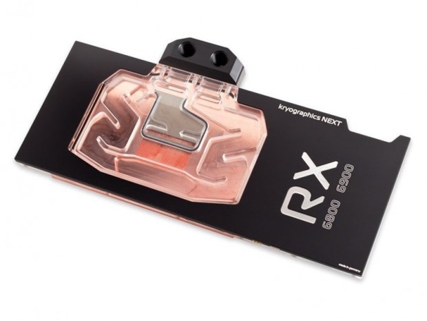 Aqua Computer、リファレンスカードを水冷化する「kryographics NEXT RX 6800/RX 6900」