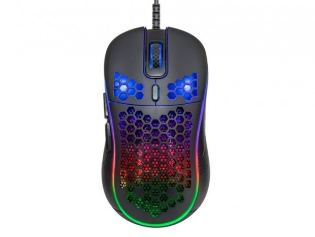センチュリー、80gの軽量モデル「RACEN RGB ゲーミングマウス」を2,980円で発売