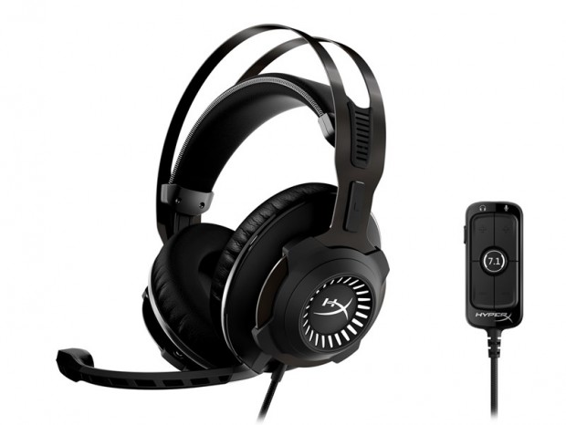 HyperX、バーチャルサラウンド対応のゲーミングヘッドセット「Cloud Revolver + 7.1」