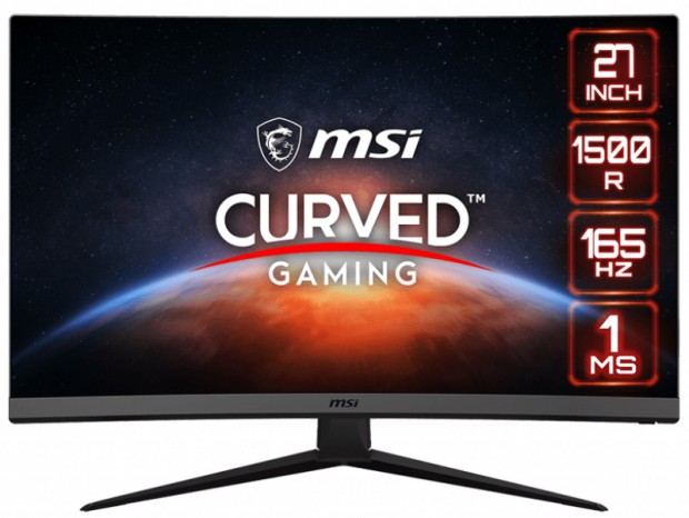 ゲームに集中できる曲率1500Rの27型フルHD液晶、MSI「Optix G27C7」発売