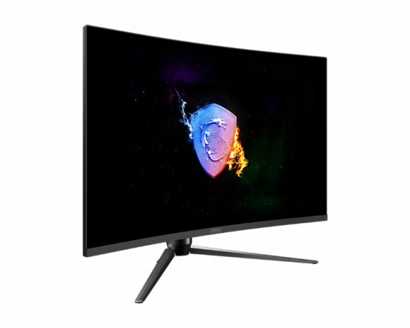 FreeSync Premium対応の曲面WQHDゲーミング液晶、MSI「Optix AG321CQR」