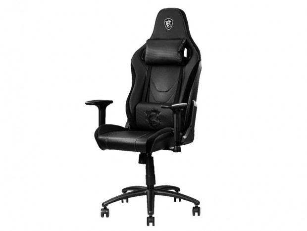 MSI、レーシングシートモチーフの漆黒ゲーミングチェア「MAG CH130X」発売