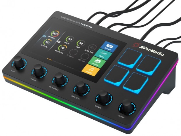 AverMedia、配信を一元管理できるコントロールセンター「LIVE STREAMER NEXUS」発売