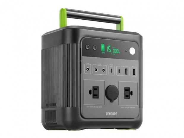 アウトドア最大2日分の電力がまかなえる軽量ポータブル電源、ZENDURE「SuperBase500」