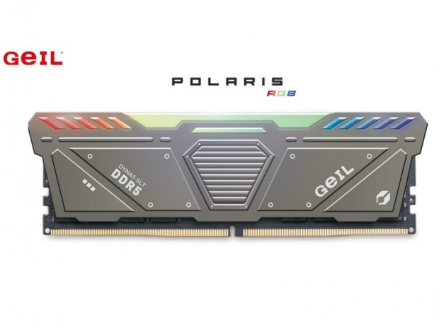 RGBヒートシンクを搭載した次世代DDR5メモリ、GeIL「Polaris RGB」発表