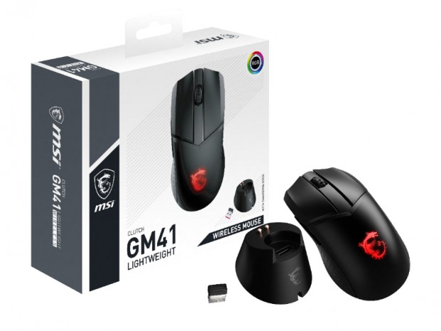 MSI、軽量ゲーミングマウス「CLUTCH GM41 LIGHTWEIGHT」にワイヤレスモデル追加