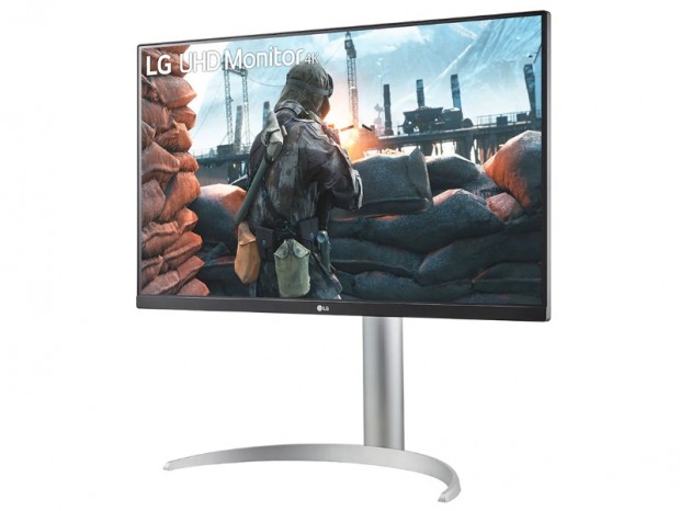 DCI-P3 95％カバーの27型4K IPS液晶ディスプレイ、LG「27UP650-W」